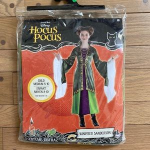 Halloween Disney Hocus Pocus Winifred Sanderson Dress - Child M 8-10